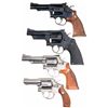 Image 1 : Four Smith & Wesson Double Action Revolvers -A) Smith & Wesson Model 15-2 Double Action Revolver
