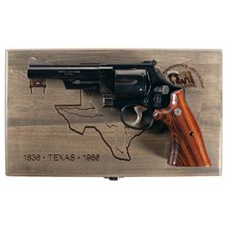 Cased Smith & Wesson Model 544 Texas Commemorative Double Action Revolver
