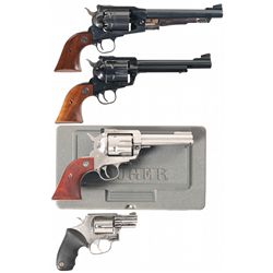 Four Revolvers -A) Ruger Old Army Percussion Single Action Revolver