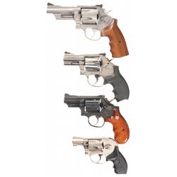 Four Smith & Wesson Double Action Revolvers -A) Smith & Wesson Model 629-2 Double Action Revolver