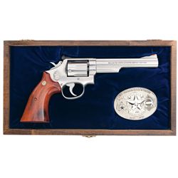 Cased Smith & Wesson Model 66-2 Dallas Police Officer Commemorative Double Action Revolver