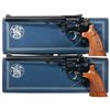 Image 1 : Two Boxed Smith & Wesson Model 17-4 Double Action Revolvers -A) Smith & Wesson Model 17-4 Double Act