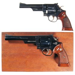 Two Smith & Wesson Double Action Revolvers -A) Smith & Wesson Model 28-2 Double Action Revolver