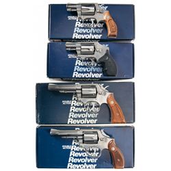 Four Boxed Smith & Wesson Double Action Revolvers -A) Smith & Wesson Model 60-3 Double Action Revolv