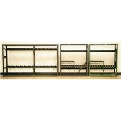 Six Original U.S. Army Small Arms Storage Racks