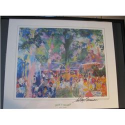 Tavern on the Green Hand signed by LeRoy Neiman