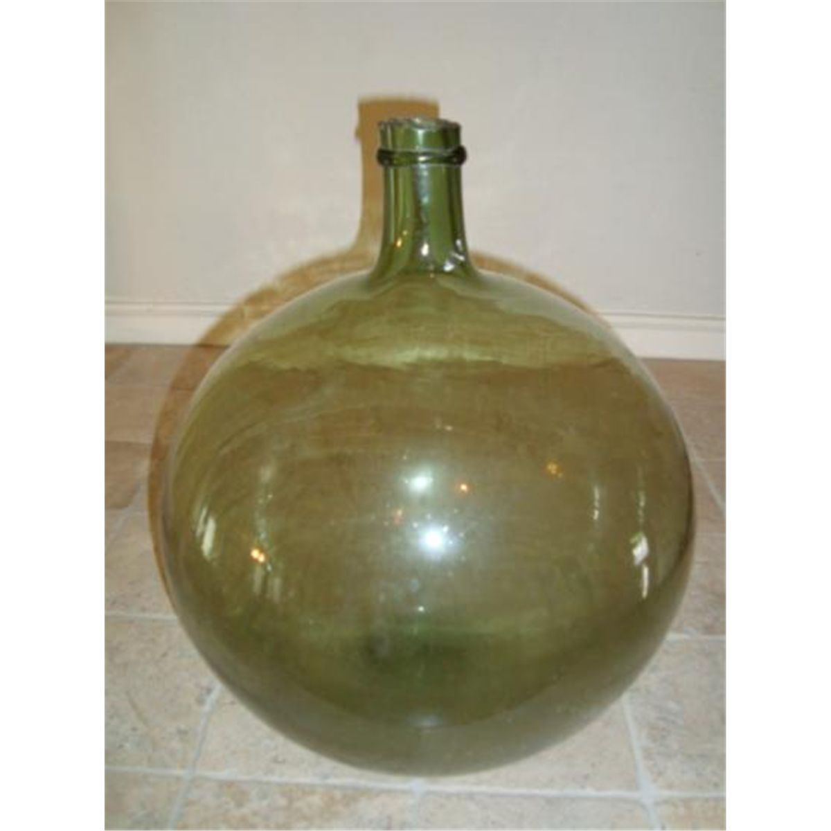 French Wine Bottle Demijohn carboy 1800's