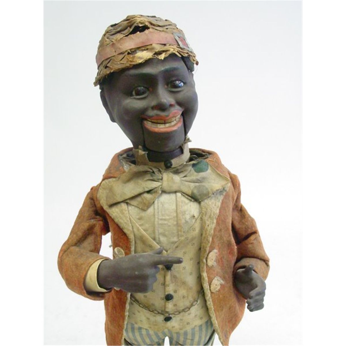 Antique Black Man puppet