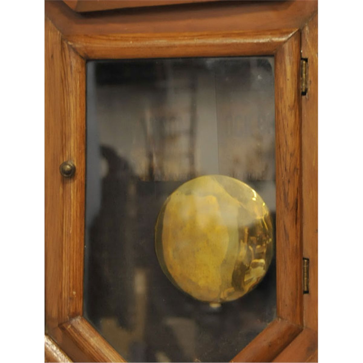 Ansonia octagon calendar wall regulator clock