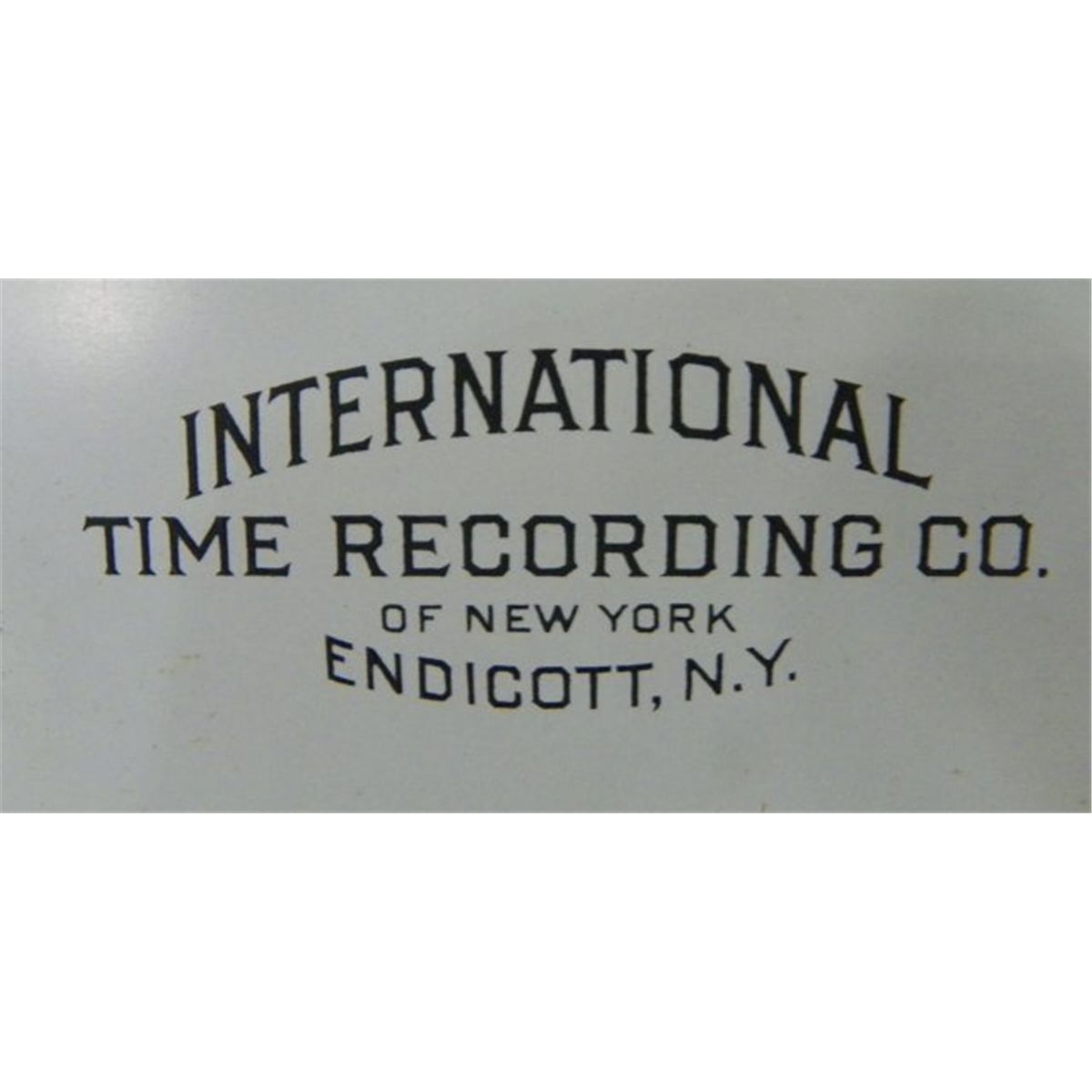 International Time Recording Co. wall clock