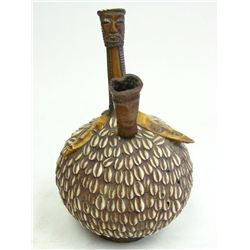 19th c. African water pipe/water bottle