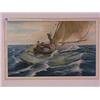 Image 1 : WATERCOLOUR AFTER HEMY YACHT RACING.
