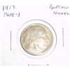 Image 1 : 1913 Buffalo Nickel *RARE TYPE 1 GOOD CONDITION*!!
