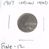Image 1 : 1907 Indian Head *FINE-12 CONDITION*!!