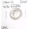 Image 1 : 1964-D Silver Dime *90% SILVER UNC HIGH GRADE*!!