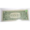 Image 2 : 1957 Series $1 RARE *STAR NOTE* *SILVER CERTIFICATE* Serial # *63449010B!!