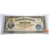 Image 1 : 1922 Philippines *ONE PESO VICTORY* Note Series No. 66 Serial # F33192990!!