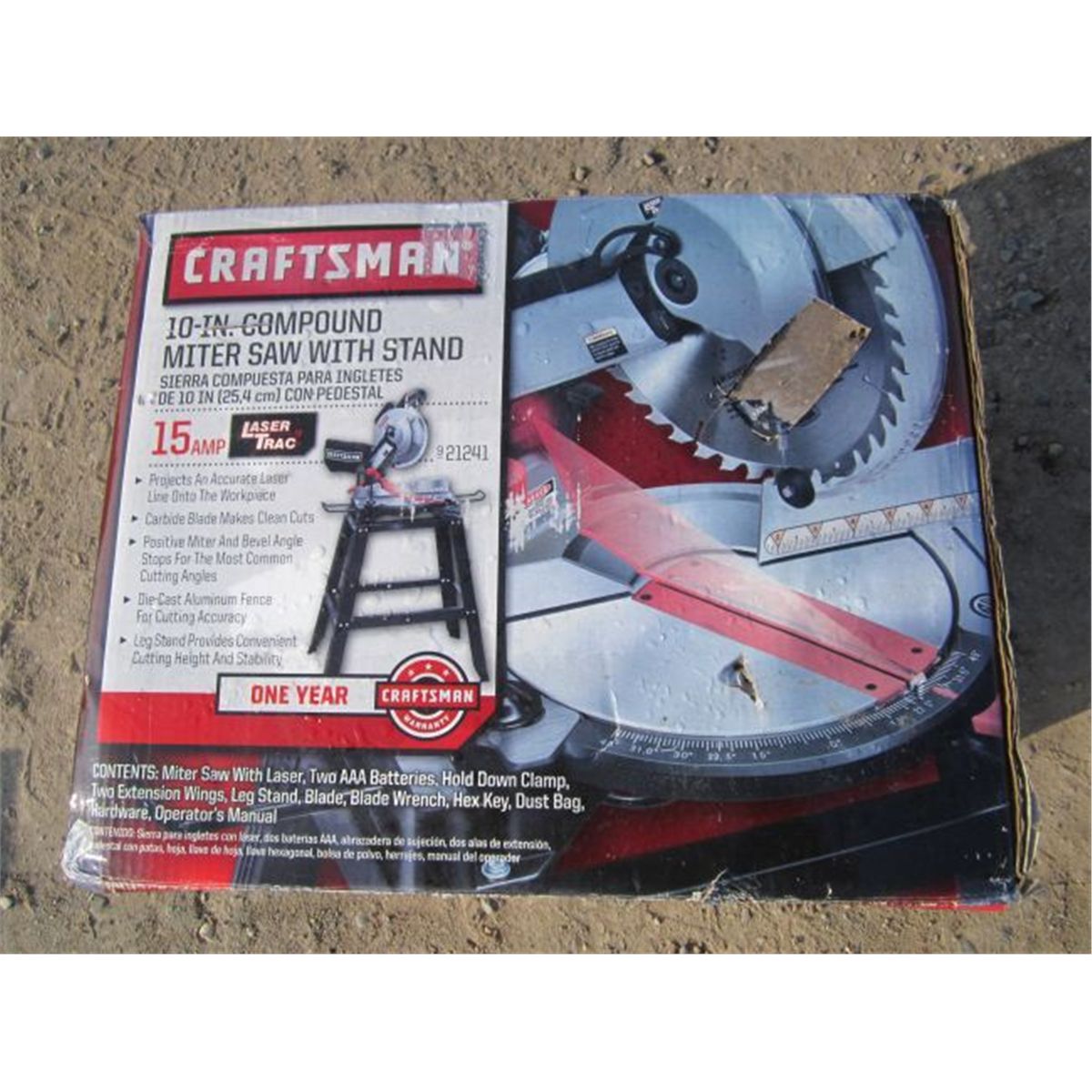 Craftsman Laser Trac 10" Compound Miter Saw