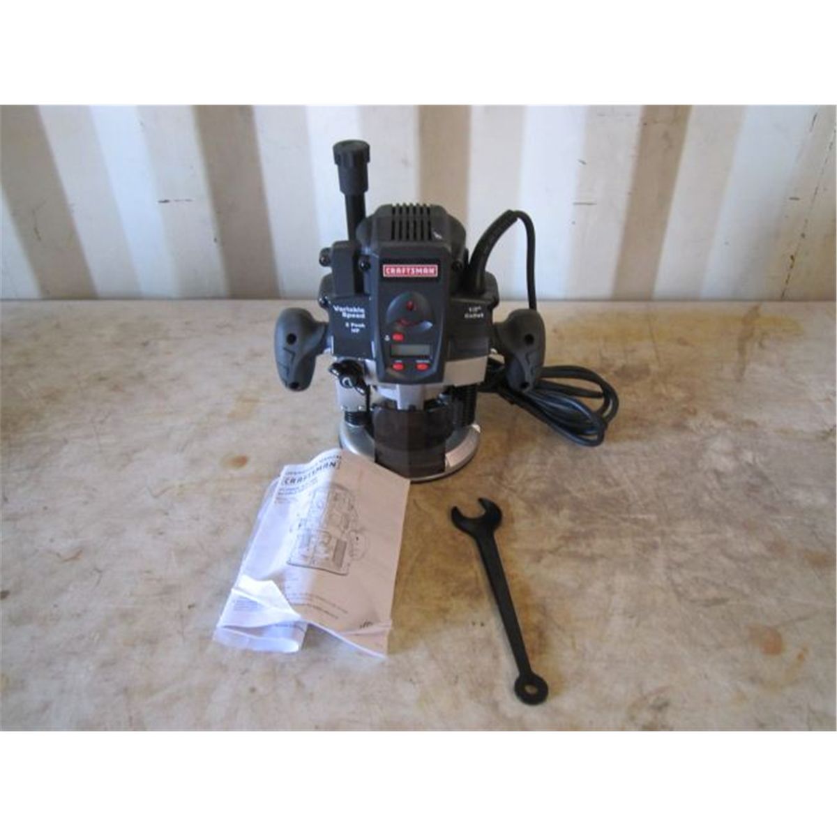 Craftsman Variable Speed Plunge Router