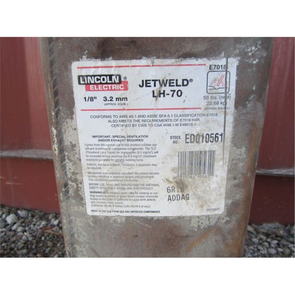 Lincoln LH70 Jet Weld Welding Rods