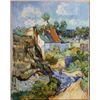 Image 1 : House at Auvers Art Print Vincent Van Gogh On Canvas