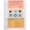 Image 1 : 1962 US Mint Silver Proof Set Coins - 3 coins 90% Silver w/ envelope and COA