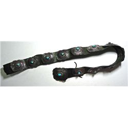 Vintage Native American Concha Belt