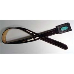 Turquoise & Silver Native American Belt Buckle and Belt