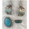Image 1 : Lot of Misc Native American Turquoise Jewelry