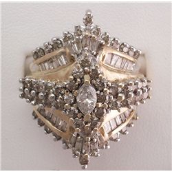 Diamond Cluster ring