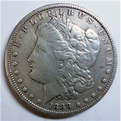 1888-S MORGAN DOLLAR XF Cleaned