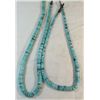 Image 1 : Two Native American Turquoise Necklaces