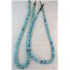 Image 2 : Two Native American Turquoise Necklaces