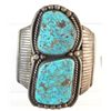 Image 2 : Vintage Native American Cuff Bracelet Turquoise & silver