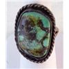 Image 1 : Vintage Native American Turquoise & Silver Ring