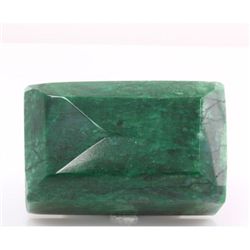 Natural Emerald Shape 183.52 ctw Emerald Beryl Gemstone 1 Emerald Cut Opaque Green