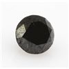 Image 1 : Natural Black Diamond Round Cut 2.70ctw