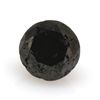 Image 1 : Natural Black Diamond Round Cut 2.35ctw