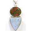Image 1 : 19.95g Semi-Precious Stone Pendant