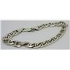 Image 2 : Men's Silver Bracelet Gucci Style