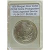 Image 1 : 1900 Morgan Silver Dollar PCGS PL-66 w/Appraisal