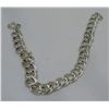 Image 1 : Double Chain Linked Silver Bracelet
