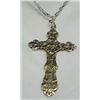 Image 2 : Silver Cross & Chain