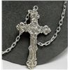 Image 3 : Silver Cross & Chain