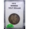 Image 1 : 1915 Barber Half Dollar VG-08