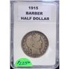 Image 3 : 1915 Barber Half Dollar  VG-08