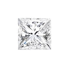 Genuine Princess Cut 0.37ctw Loose Diamond Color G to H, Clarity SI2