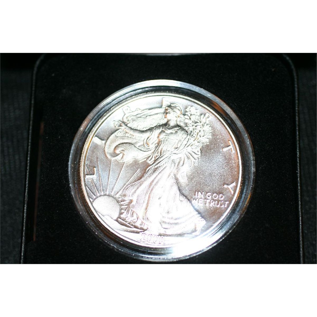 2000 Silver Eagle Commemorative Coin Millennium Thinker