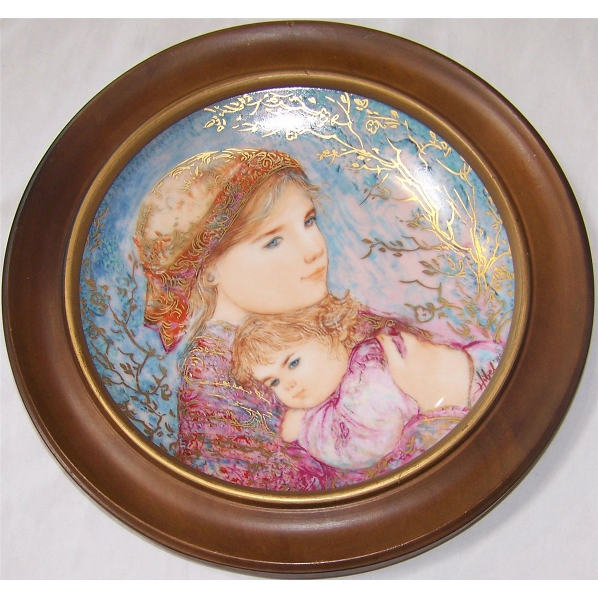 Edna Hibel Mother's Day Plate.