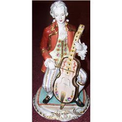 Man Playing Cello.